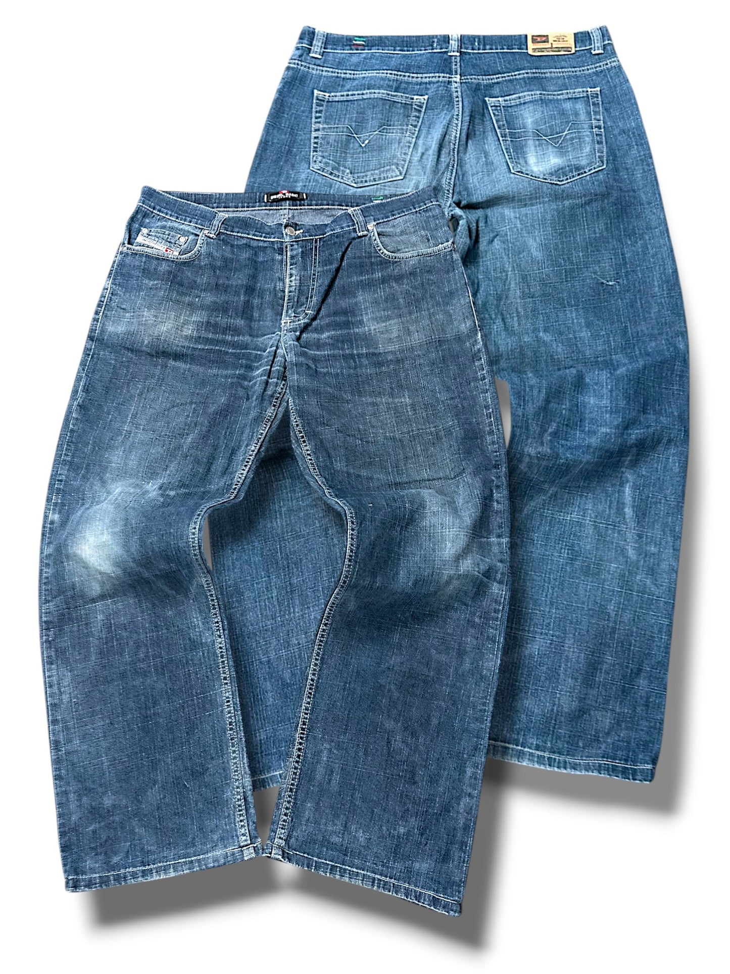 Vintage Diesel Y2K Baggy Jeans (M)