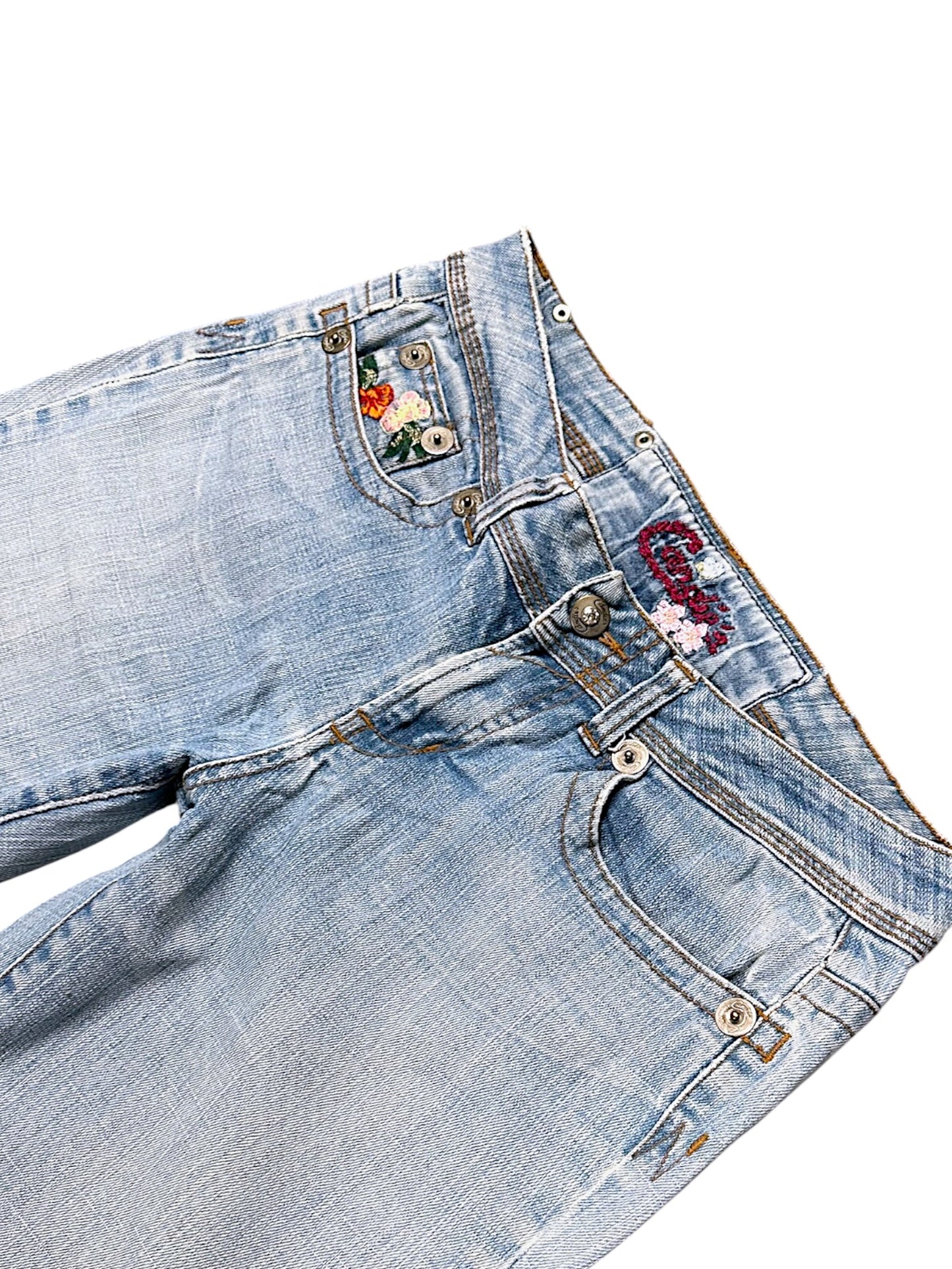 Vintage Japan Style Y2K Flared Damenjeans (M)