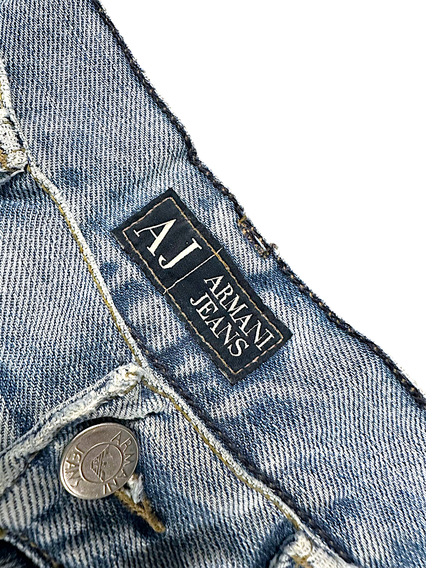 Vintage Armani Y2K Straight Leg Jeans (M)