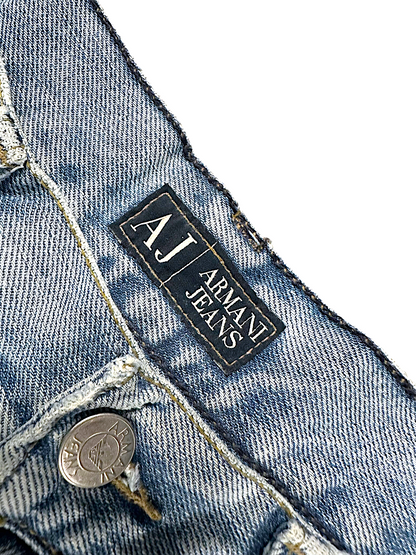 Vintage Armani Y2K Straight Leg Jeans (M)