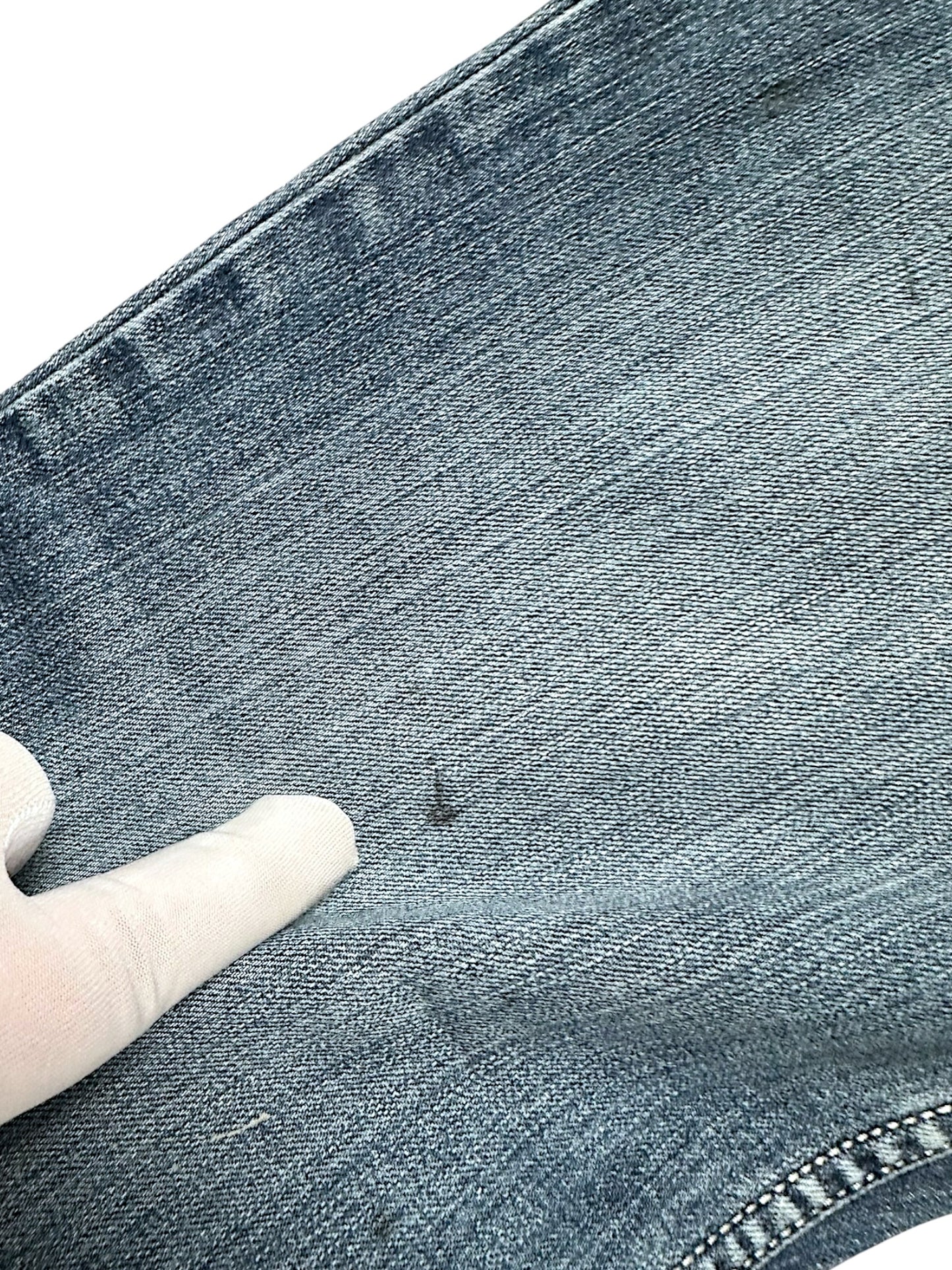 Vintage Embroidery Y2K Low Waist Bootcut / Flared Damenjeans (M)