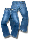 Vintage Armani Y2K Straight Leg Jeans (M)