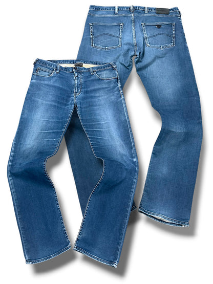 Vintage Armani Y2K Straight Leg Jeans (M)