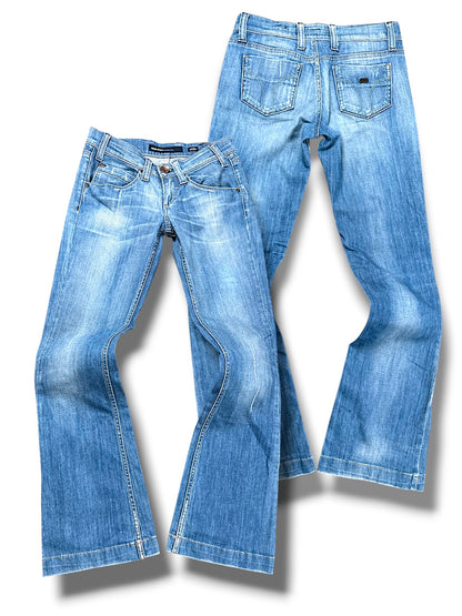 Vintage Miss Sixty Y2K Low Waist Bootcut Damenjeans (M)
