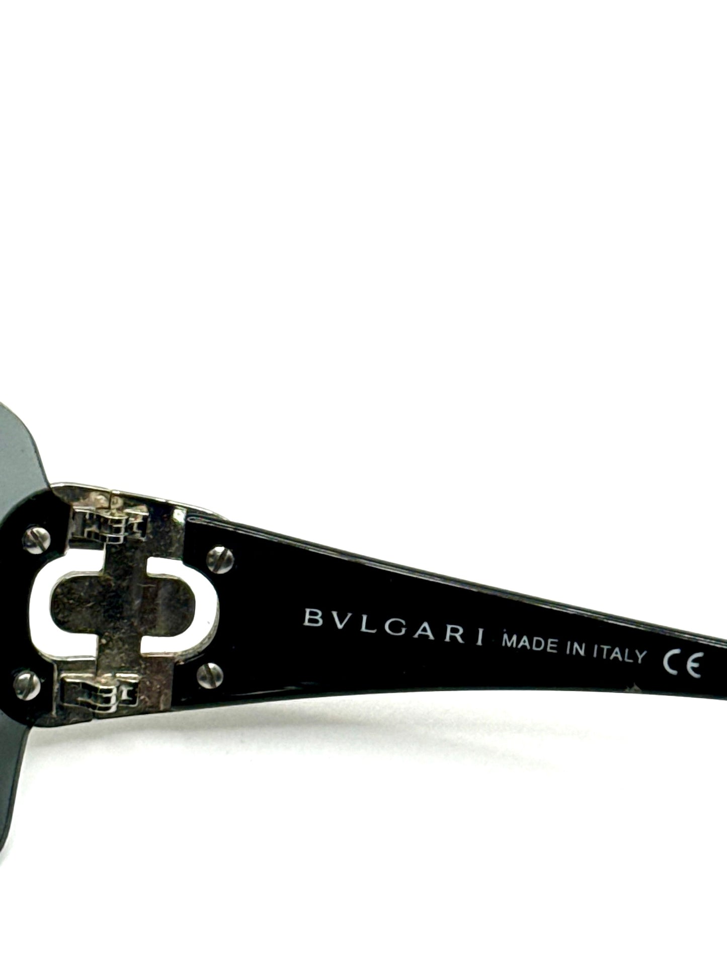 Vintage Bulgari Y2K Damen Sonnenbrille