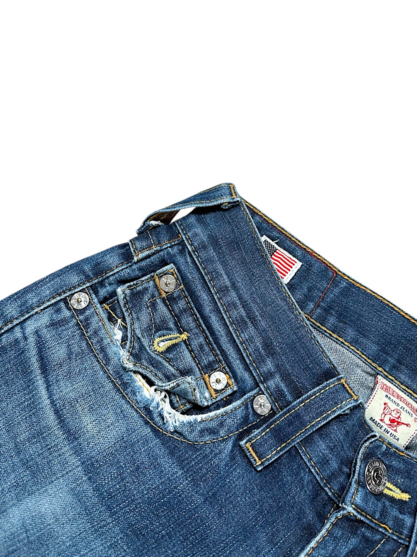 Vintage True Religion Straight Leg Jeans (L)