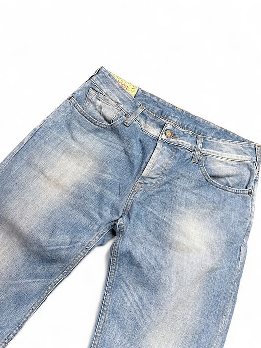 Vintage Japan Rags straight leg Jeans (L)