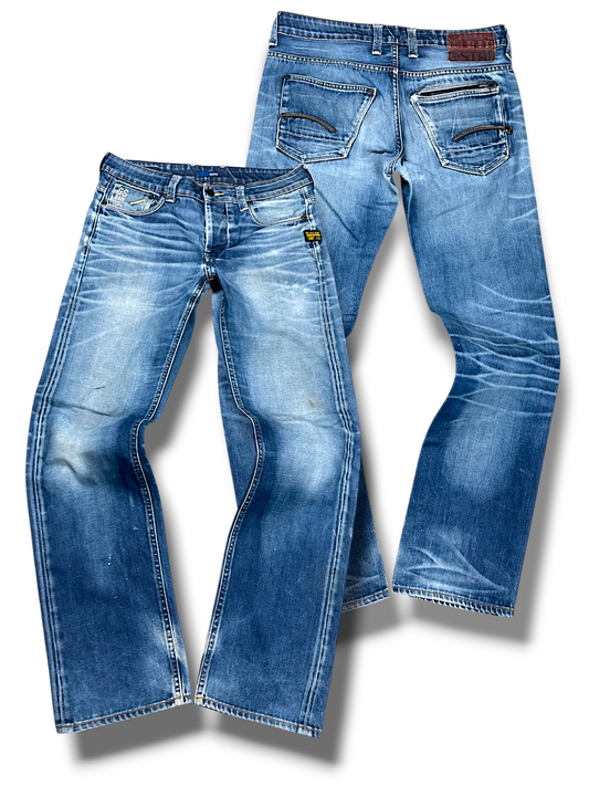Vintage G-Star Y2K Straight Leg Jeans (M)