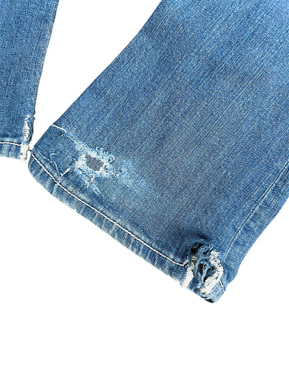 Vintage Miss Me Y2K Low Waist Bootcut / Flared Damenjeans (M)