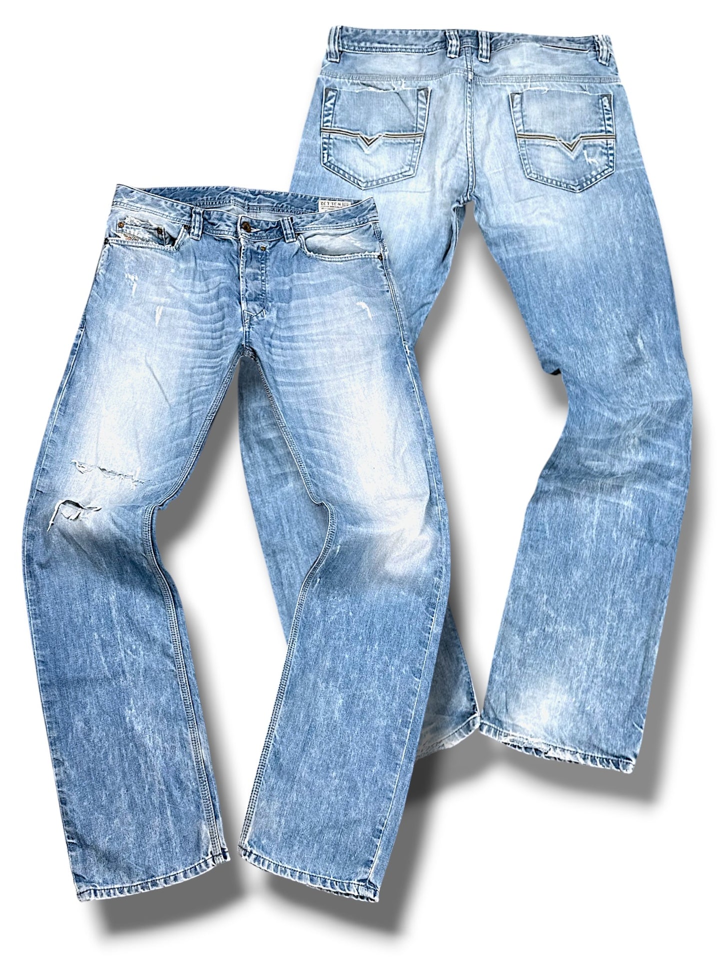 Vintage Diesel Y2K Straight Leg Jeans (L)