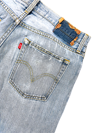 Vintage Levi’s Flared Jeans „LOW BOOT CUT 527“ (S)