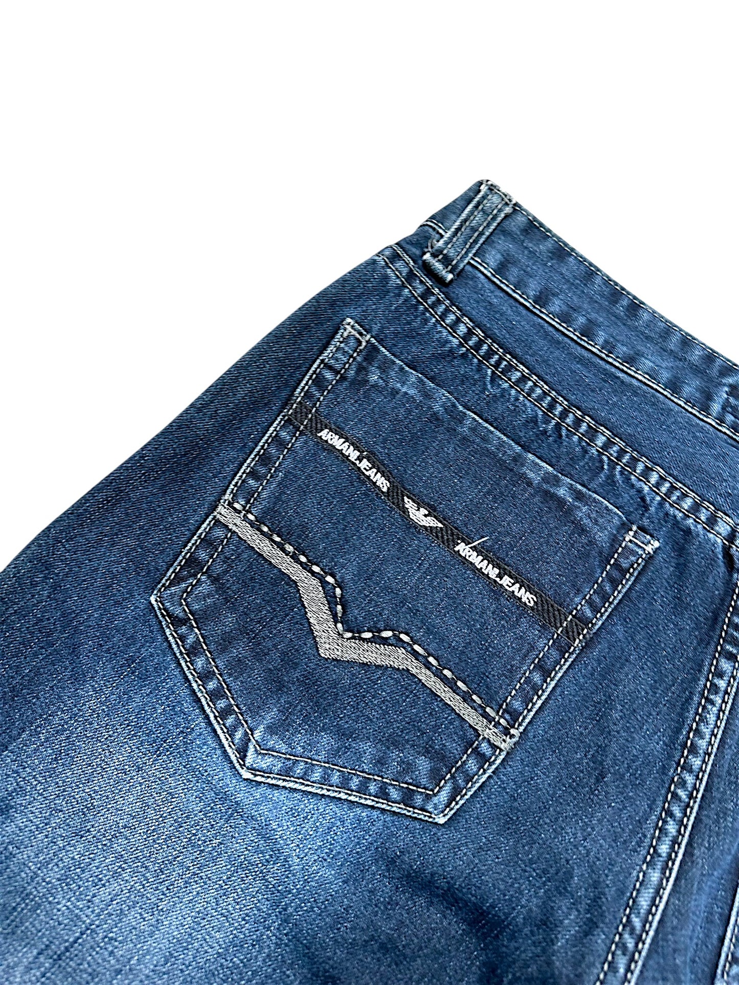 Vintage Armani Y2K Straight Leg Jeans (L)