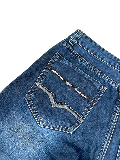 Vintage Armani Y2K Straight Leg Jeans (L)