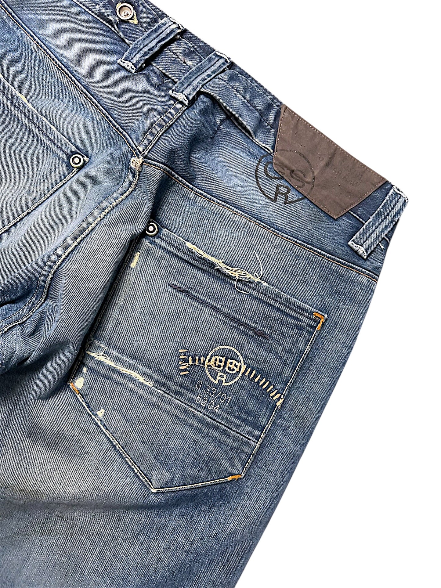 Vintage G-Star Y2K Straight Leg Jeans (L)