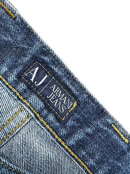 Vintage Armani Y2K Straight Leg Jeans (S)