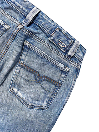 Vintage Diesel Y2K Flared Jeans (S)