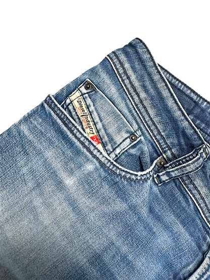 Vintage Diesel Y2K Straight Leg Jeans „WAYKEE“ (S)
