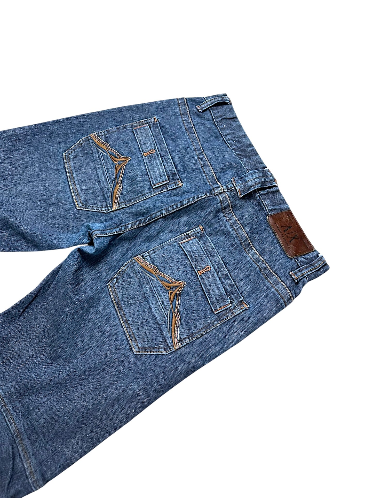 Vintage Armani Y2K Straight Leg Jeans (S)