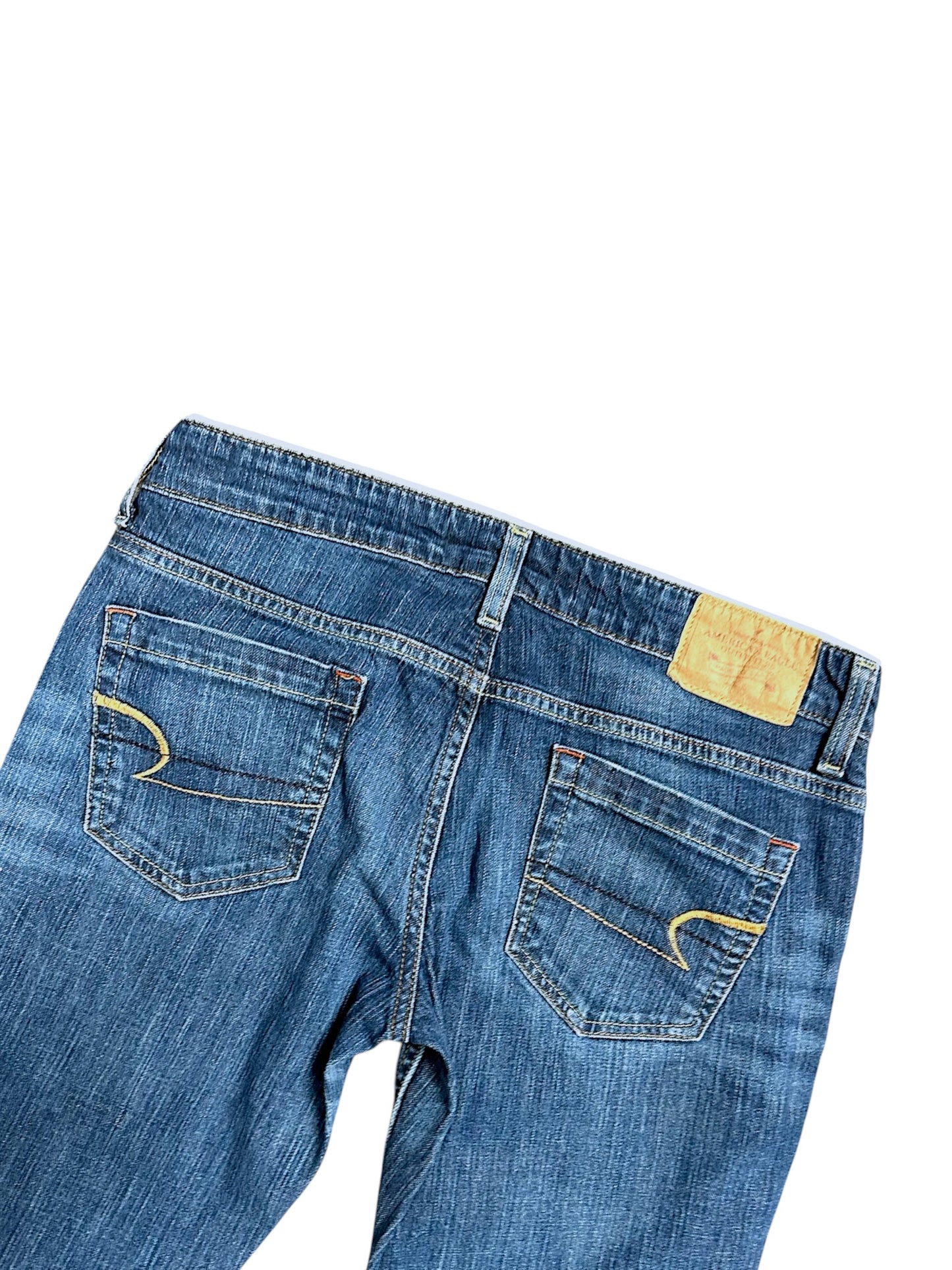 Vintage American Eagle Y2K Low Waist Bootcut / Flared Damenjeans (M)