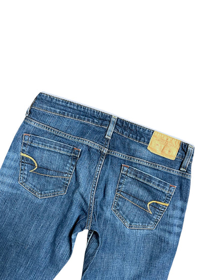 Vintage American Eagle Y2K Low Waist Bootcut / Flared Damenjeans (M)