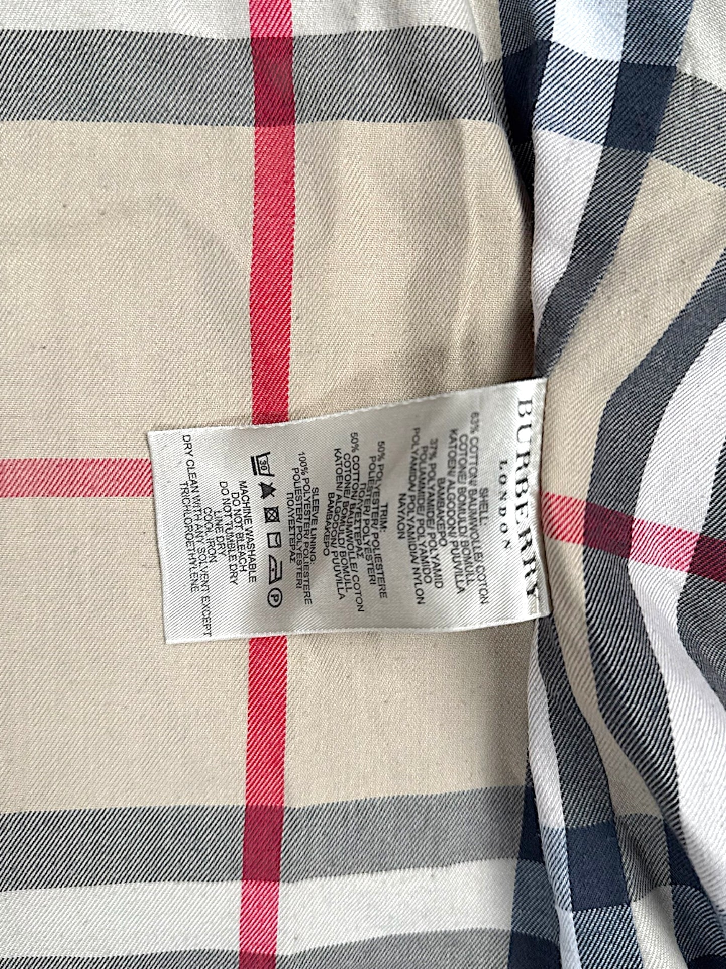 Vintage Burberry Harrington Jacke (L)