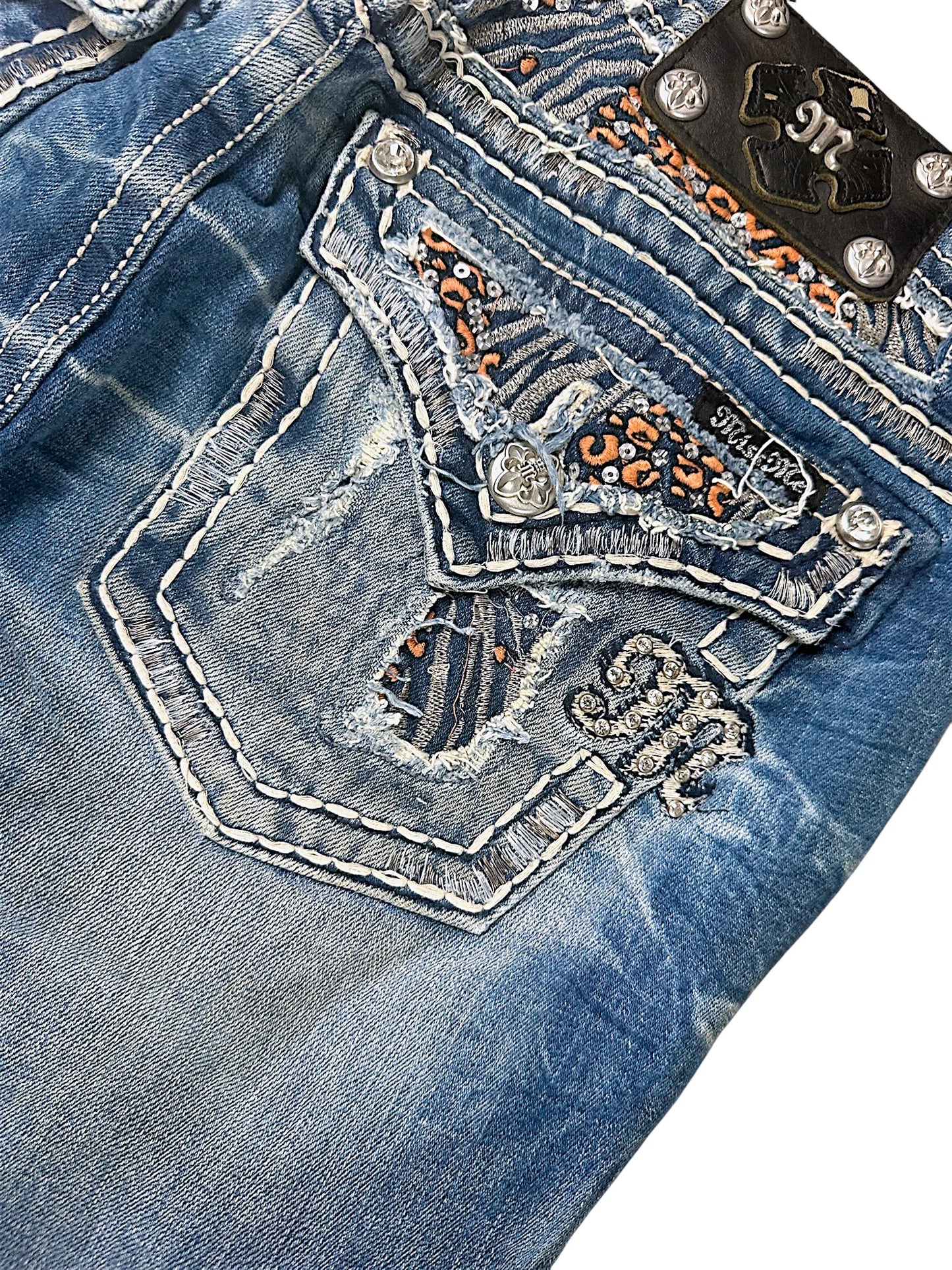 Vintage Miss Me Y2K Bootcut / Flared Damenjeans (S)