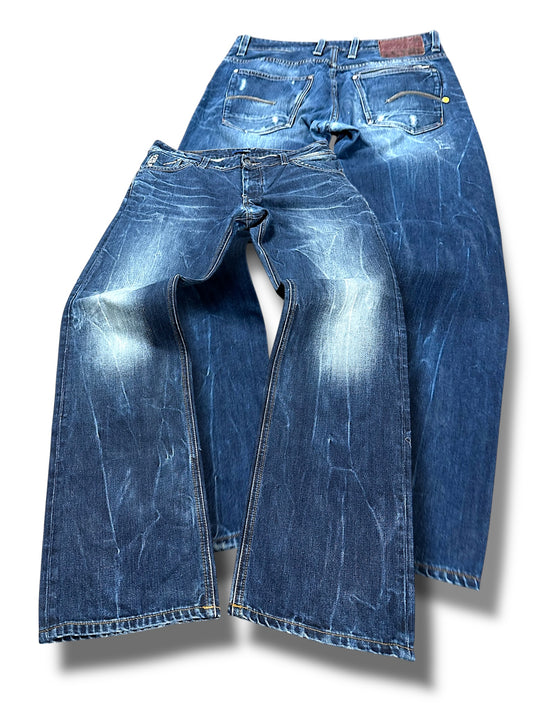 Vintage G-Star Y2K Straight Leg Jeans (M)