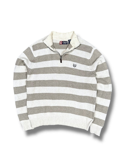 Vintage Ralph Lauren „Chaps“ Pullover mit Kragen (L)