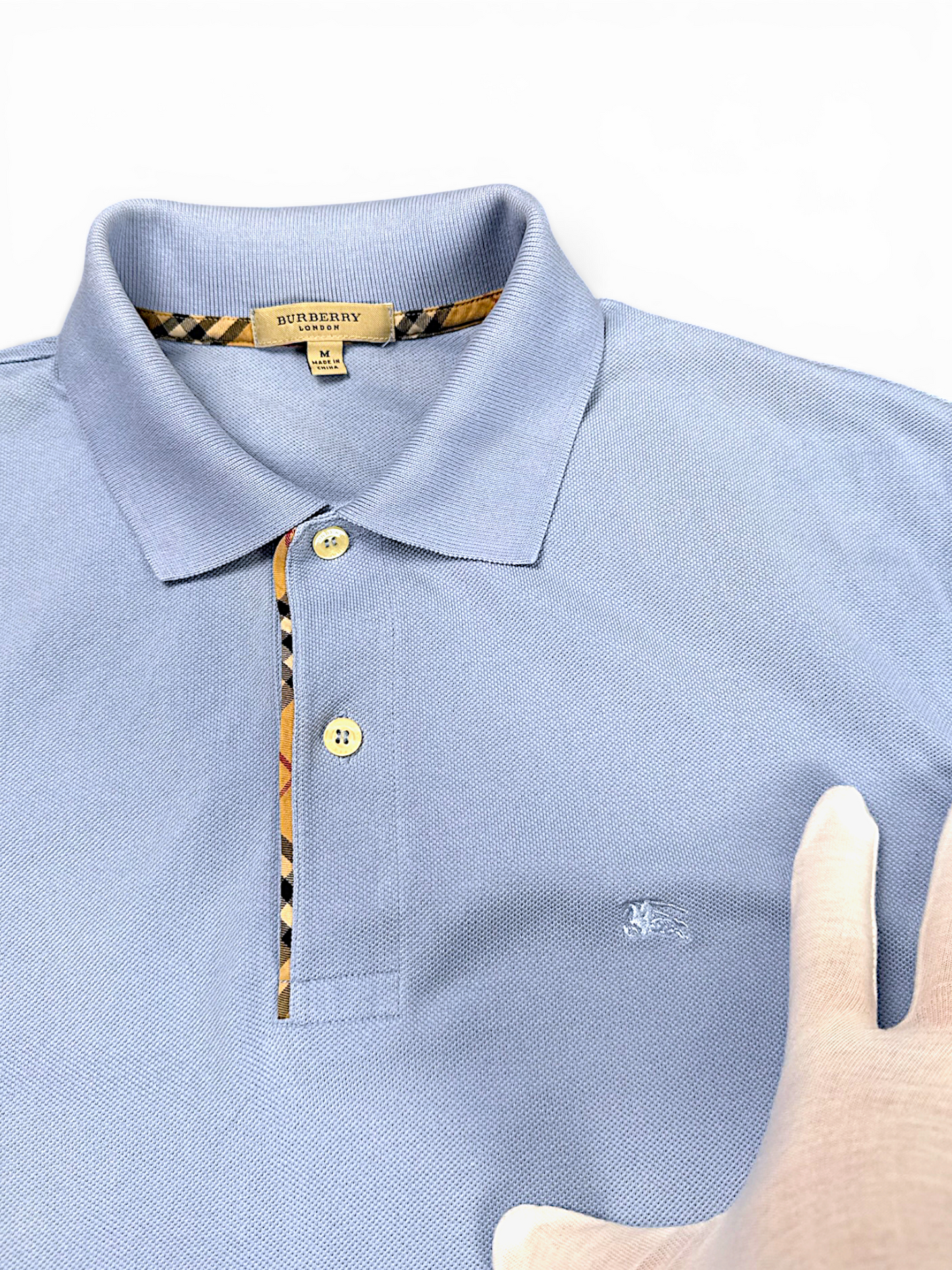 Vintage Burberry Y2K Polo (L)