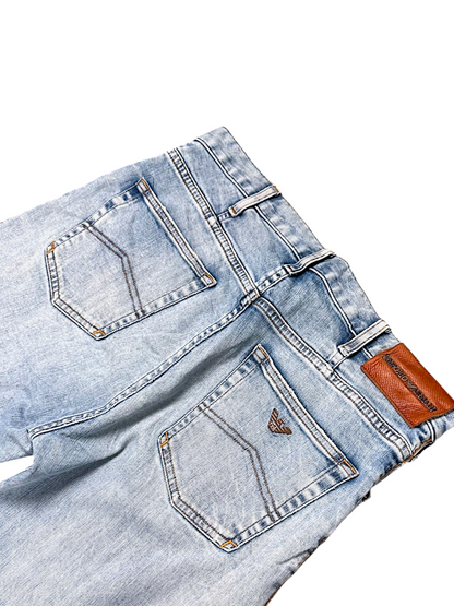 Vintage Armani Straight Leg Jeans (L)