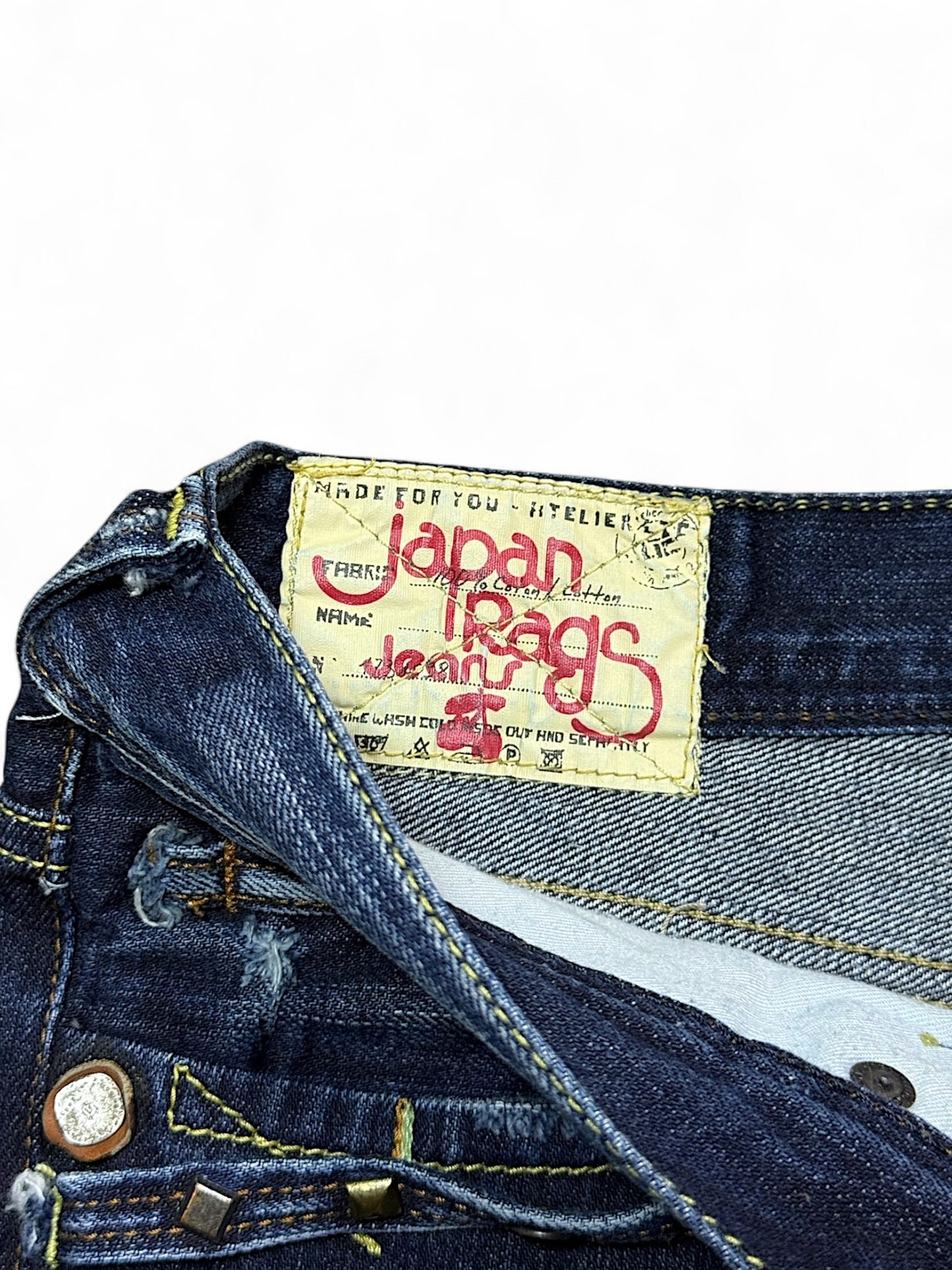 Vintage Japan Rags y2k Jeans (L)