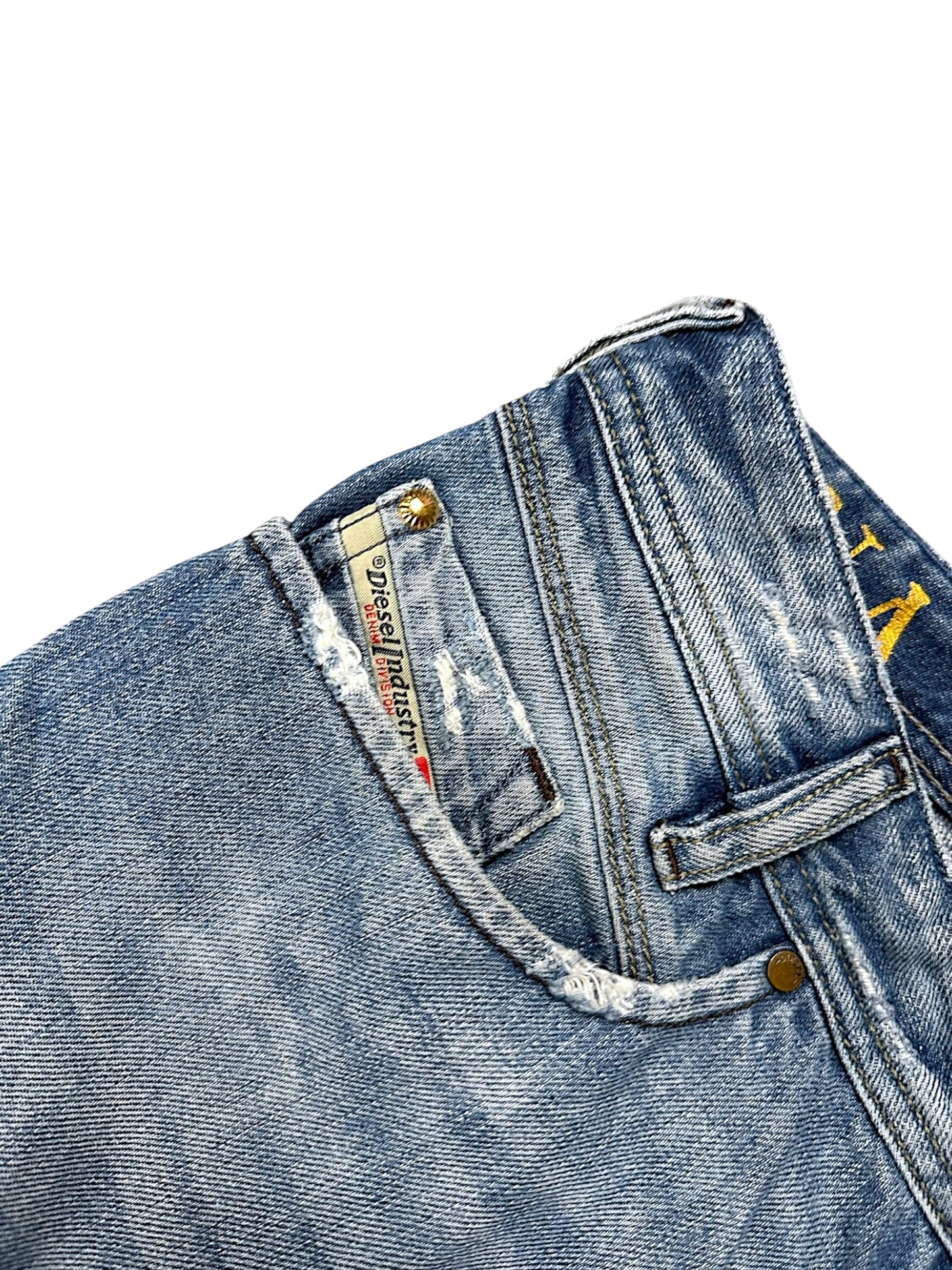 Vintage Diesel Straight Leg Jeans (M)