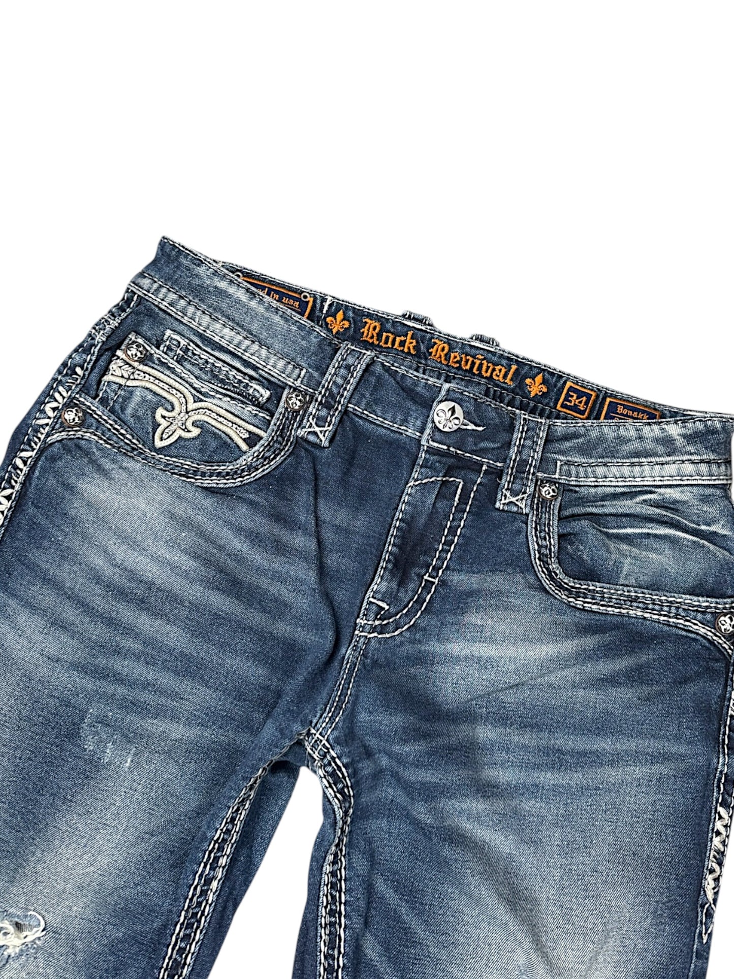 Vintage Rock Revival y2k Jeans (L)