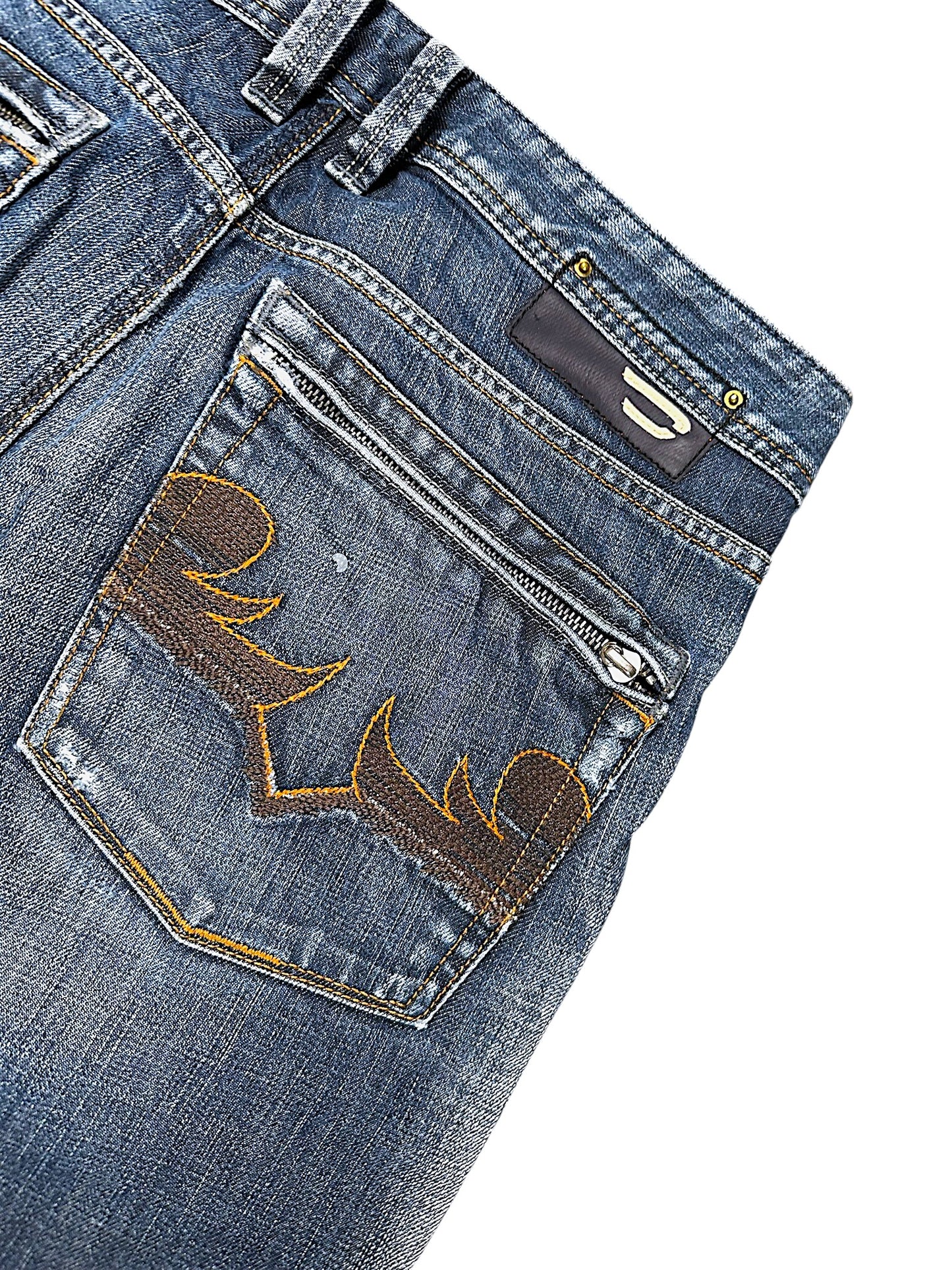 Vintage Diesel Y2K Straight Leg Jeans „Yarik“ (S)