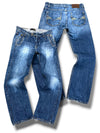 Vintage Cavalli Y2K Straight Leg Jeans (L)
