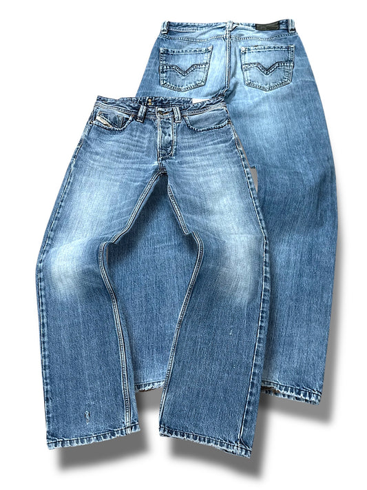 Vintage Diesel Straight Leg Jeans (M)