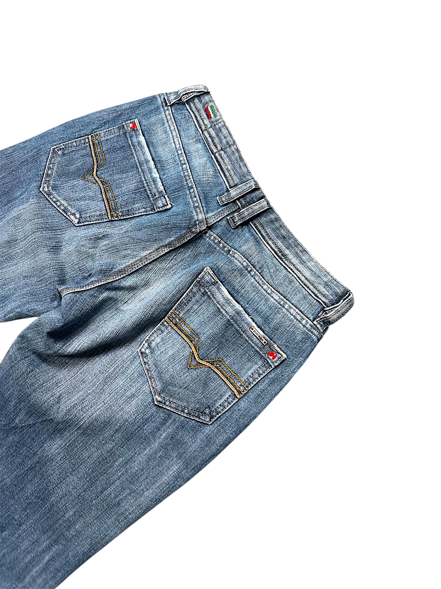 Vintage Diesel Y2K Flared Damenjeans (M)