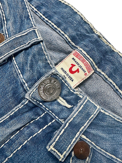 Vintage True Religion Y2K Bootcut/Flared Damenjeans (S)