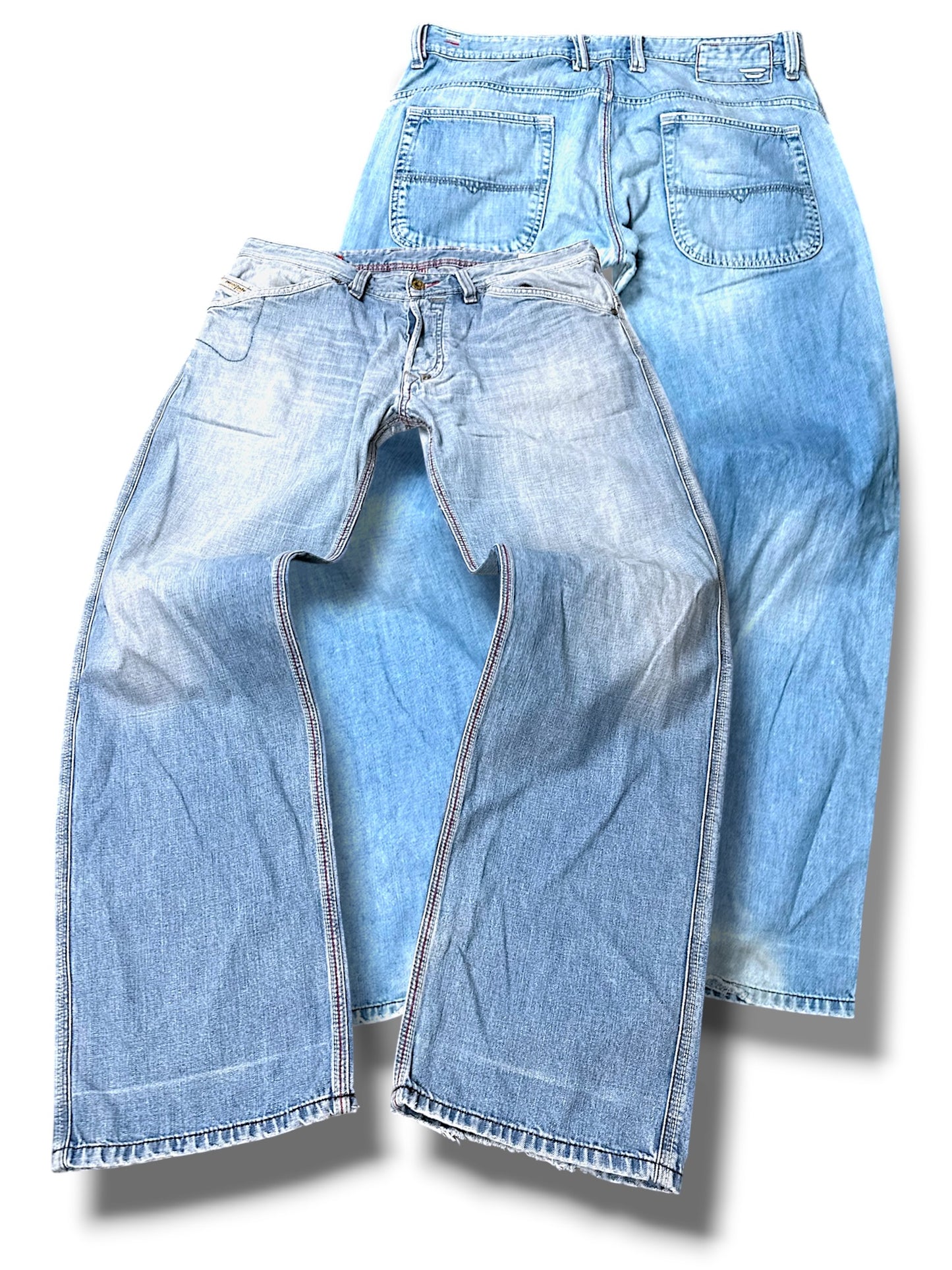 Vintage Diesel Y2K Baggy Jeans (M)