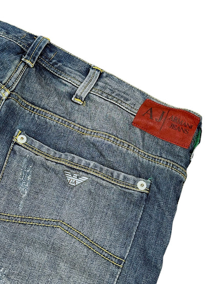 Vintage Armani Straight Leg Jeans (XL)