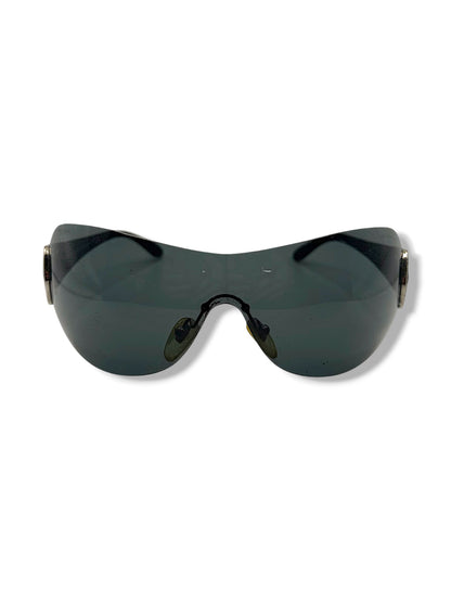 Vintage Bulgari Y2K Damen Sonnenbrille