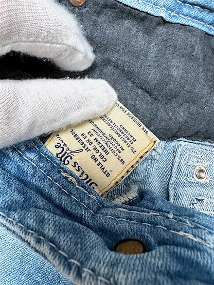 Vintage Miss Me Y2K Low Waist Bootcut Damenjeans (S)