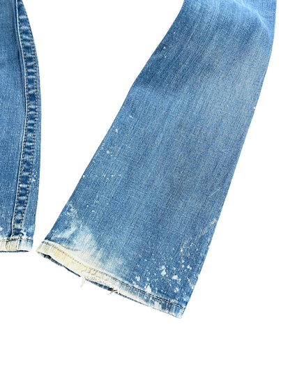 Vintage Miss Me Y2K Low Waist Bootcut Damenjeans (S)