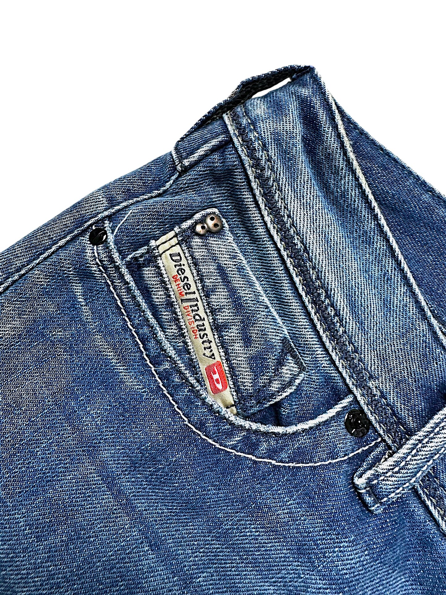 Vintage Diesel Y2K Low Waist Bootcut / Flared Damenjeans (M)