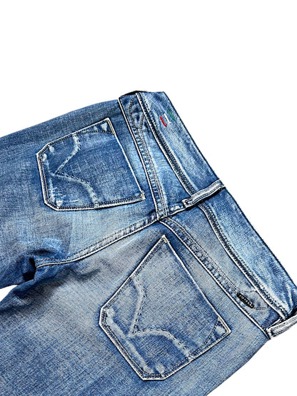 Vintage Diesel Y2K Low Waist Bootcut / Flared Damenjeans (M)