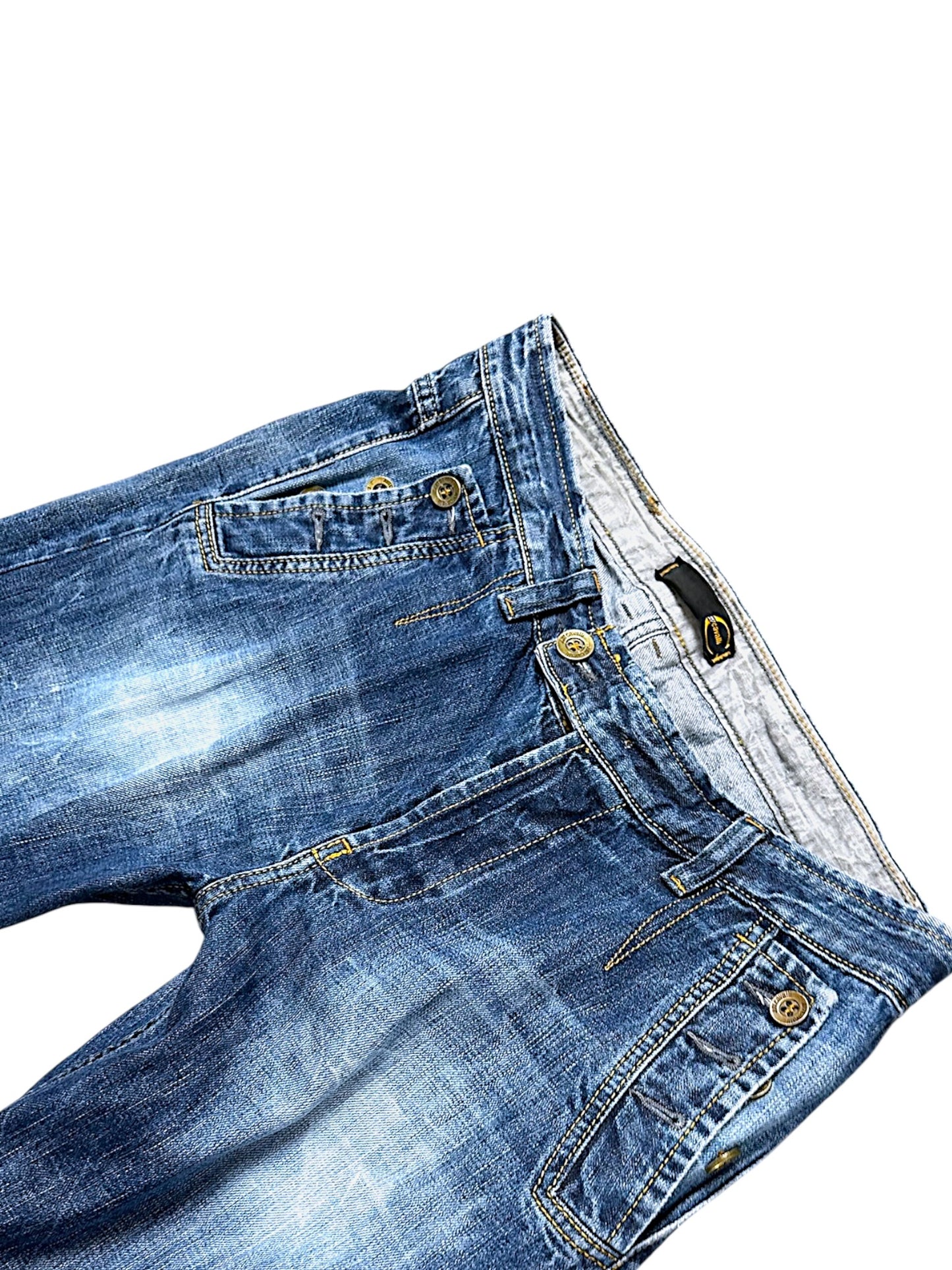 Vintage Cavalli Y2K Straight Leg Jeans (L)