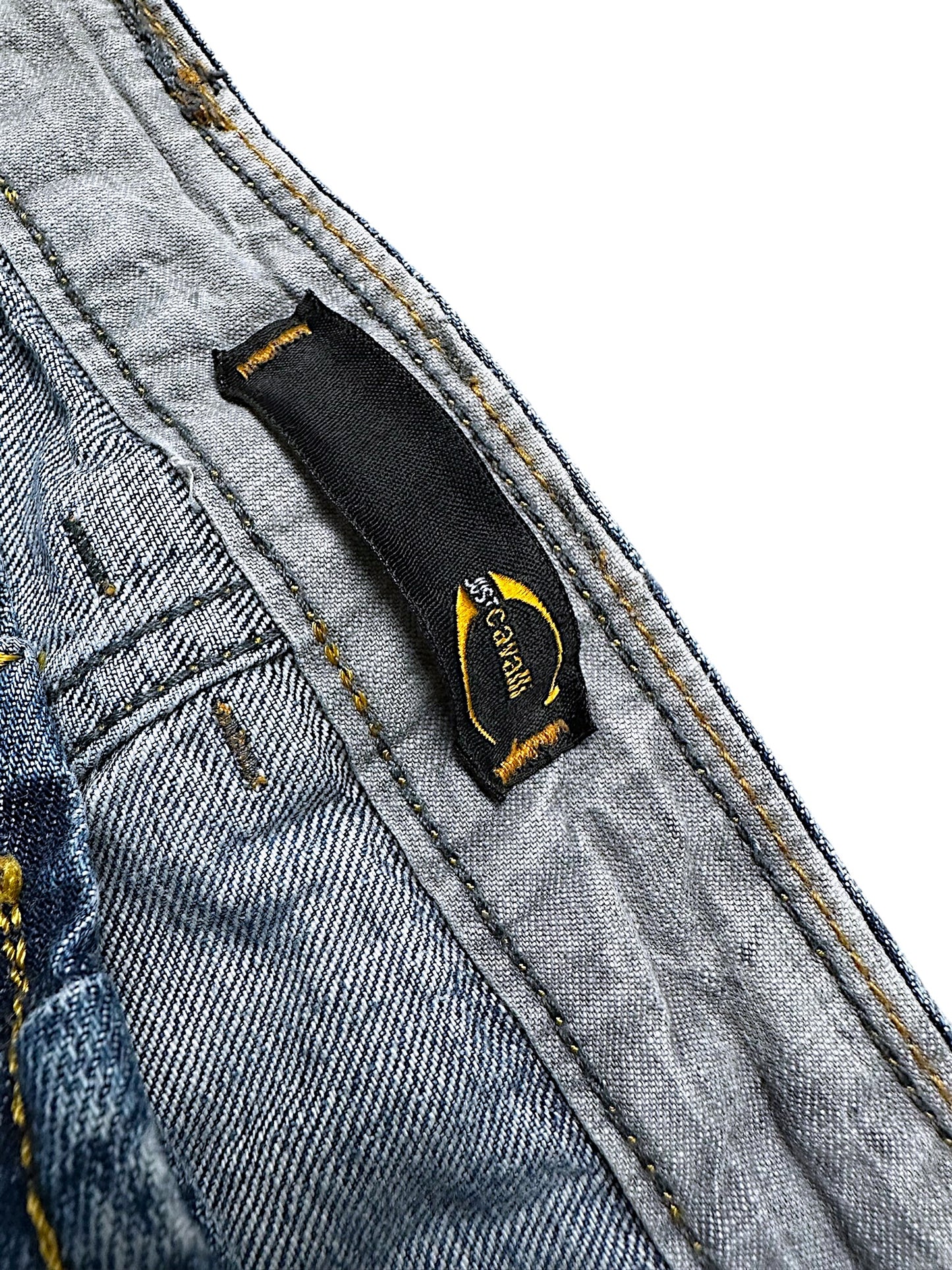 Vintage Cavalli Y2K Straight Leg Jeans (L)