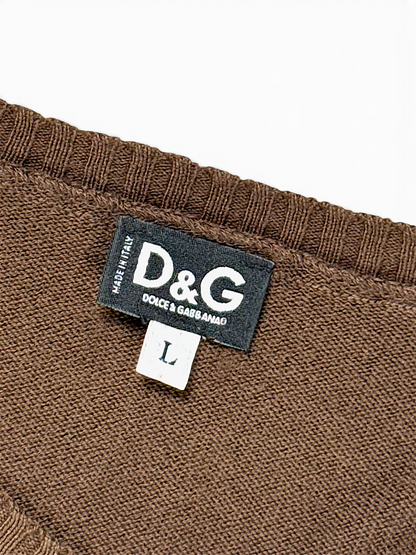 Vintage Dolce & Gabbana Y2K Damen Pullover (L)