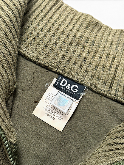 Vintage Dolce & Gabbana Y2K ZIP Pullover (S)