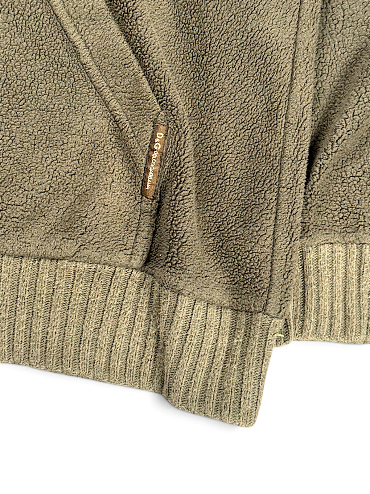 Vintage Dolce & Gabbana Y2K ZIP Pullover (S)